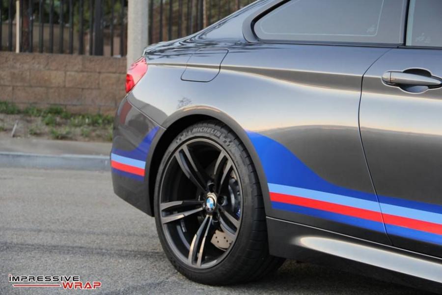  BMW M4 Coupe by Impressive Wrap 2016 года  (фото 12 из 12)